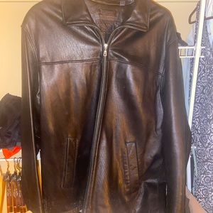 Rountree & York mens leather jacket